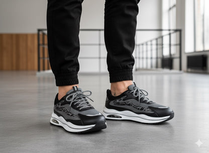 Men’s Stylish Medicated Sneakers | Lightweight Washable Joggers with Flexible Sole (Sizes 40–45)